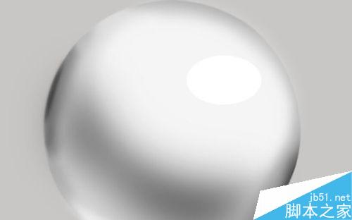 ps制作一个超逼真质感超强的白色水晶球23