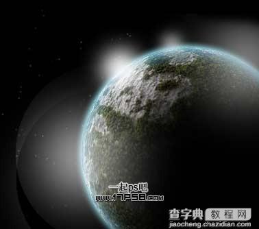 Photoshop打造一幅唯美的宇宙星球图13