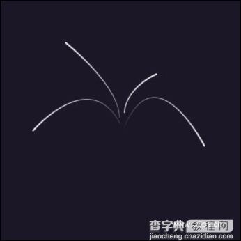 Photoshop 漂亮的烟花效果10