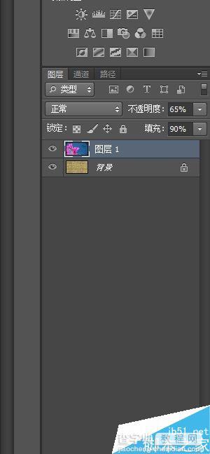 PS滤镜制作亚麻背景图15