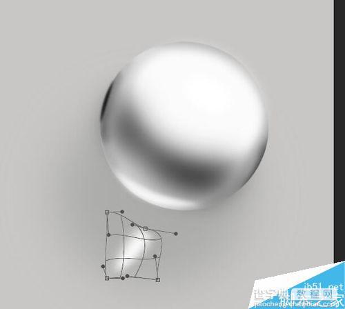 ps制作一个超逼真质感超强的白色水晶球31