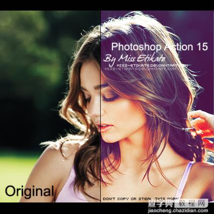 45个photoshop动作免费下载 简单处理个性化照片1