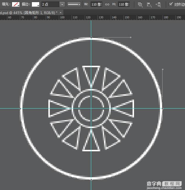 Photoshop自制细腻漂亮的黑白几何图案14