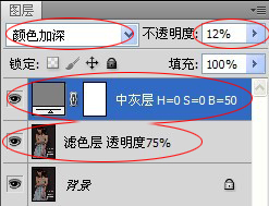 PhotoShop简单实现对色彩提纯提亮8