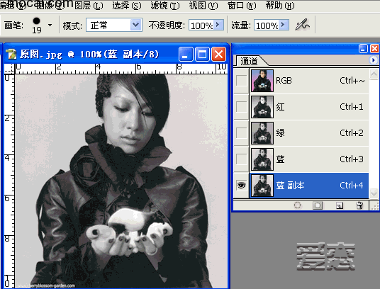 Photoshop通道抠图详细教程4