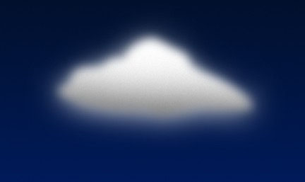 Photoshop制作的一款漂亮的多云天气图标教程9