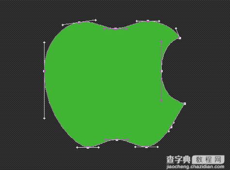 Photosho打造简单的彩色条纹苹果2