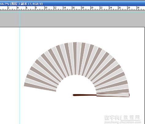 ps制作精美古典纸扇子7