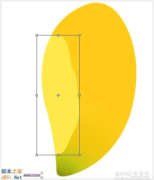 Photoshop鼠绘逼真的可口金色芒果教程12