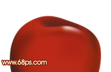 Photoshop制作几颗漂亮的红色樱桃17