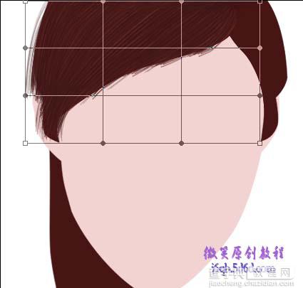 photoshop 画笔及路径制作漂亮的发丝10