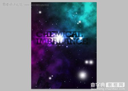 Photoshop 打造绚丽背景的文字插画13