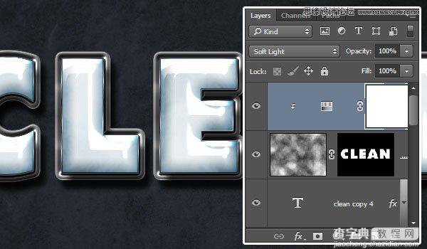 使用Photoshop制作塑料效果的3D立体字教程41