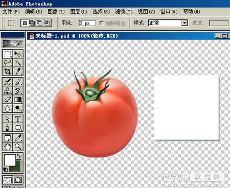 PHOTOSHOP鼠绘出逼真蕃茄教程16