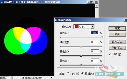 Photoshop 图解可选颜色5