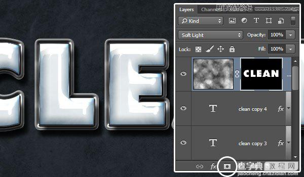 使用Photoshop制作塑料效果的3D立体字教程38