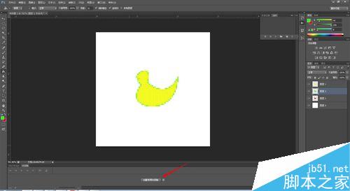 PS简单制作小鸭变颜色的GIF小动画4