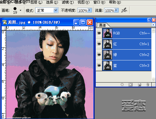 Photoshop通道抠图详细教程3