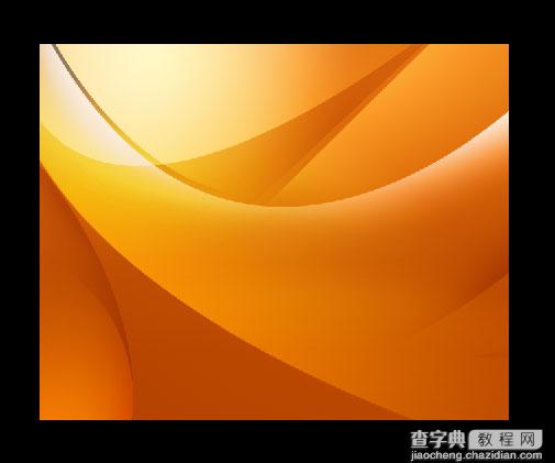 Photoshop打造一张漂亮的橙色高光壁纸1
