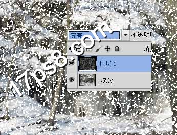 教你如何用photoshop制作雪花飘飘GIF动画效果4