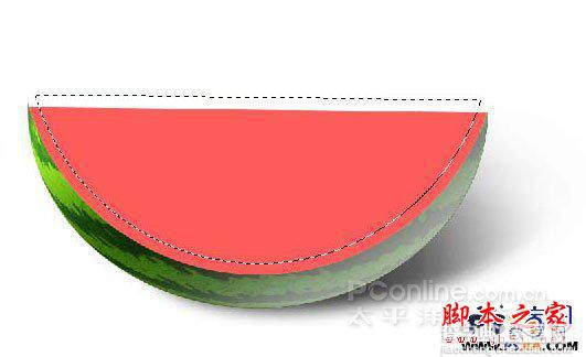 教你如何用PS绘制一个香甜可口的西瓜39
