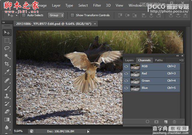 PhotoShop(PS)浅谈LAB模式下明度通道锐化方法实例教程介绍4