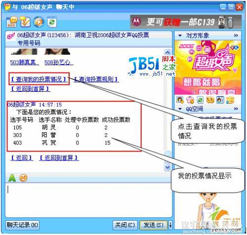 以超女投票为例 图解QQ投票系统使用方法9