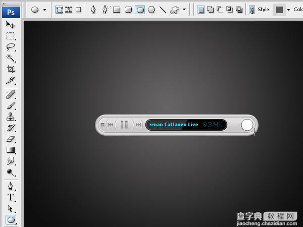 Photoshop 简单的网页格式音乐播放器32