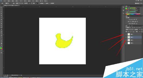 PS简单制作小鸭变颜色的GIF小动画2