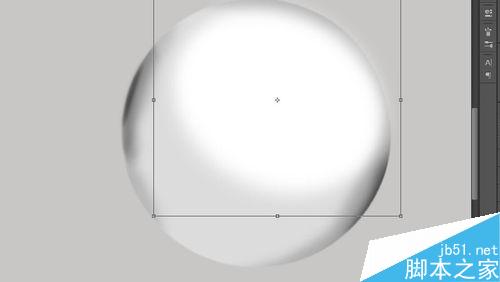 ps制作一个超逼真质感超强的白色水晶球13
