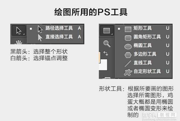 使用photoshop绘制一个打开鸡蛋流出(效果逼真)2