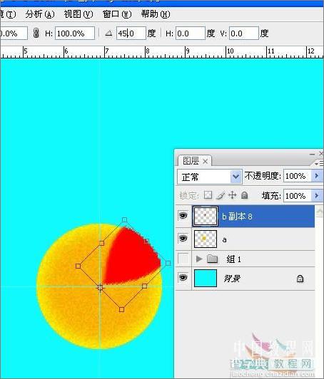 photoshop CS3制作开花逐帧动画16