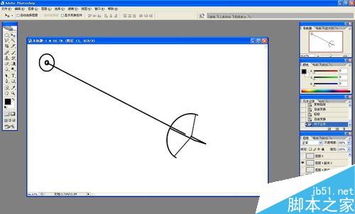 ps绘制一个小人射箭的gif动图17