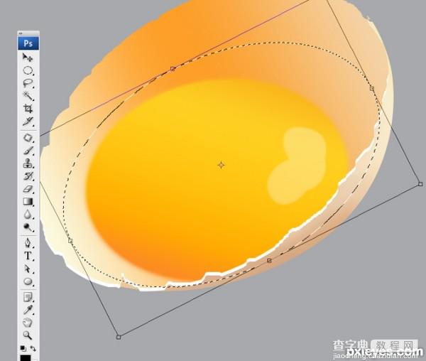 Photoshop制作一个非常逼真的破碎鸡蛋效果21