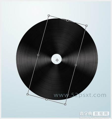 PS利用滤镜及渐变制作精致的黑胶唱片23