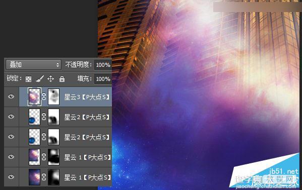 Photoshop设计时尚绚丽的电影海报教程10