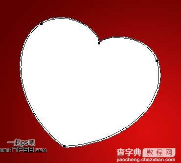 photoshop设计制作出2012情人节红色心形壁纸9