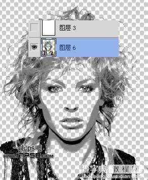 Photoshop打造超酷的彩色文字人像16