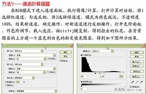 ps大师详细讲解红花抠图教程12