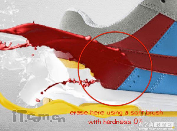 Photoshop打造完美的流体艺术运动鞋海报22