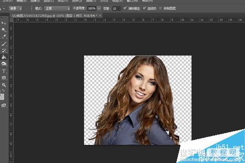 利用PS把头发抠出来方法介绍8