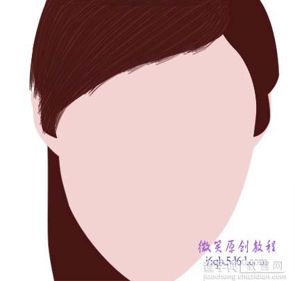 photoshop 画笔及路径制作漂亮的发丝8