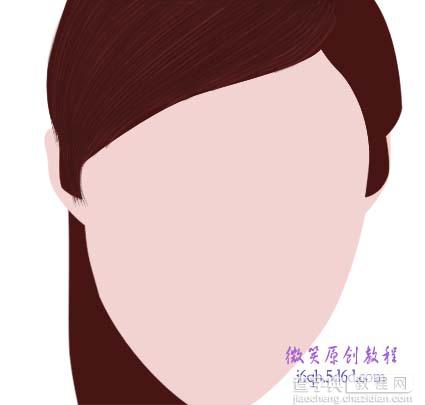 photoshop 画笔及路径制作漂亮的发丝11