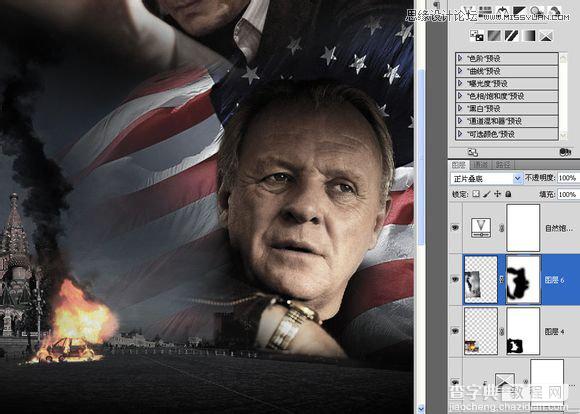 Photoshop设计好莱坞电影海报之刺客的子弹28