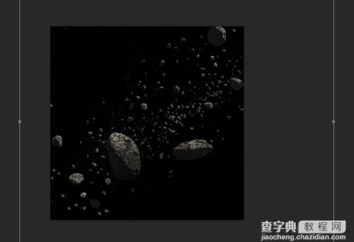 PS制作星空中抽象科幻能量光束特效3