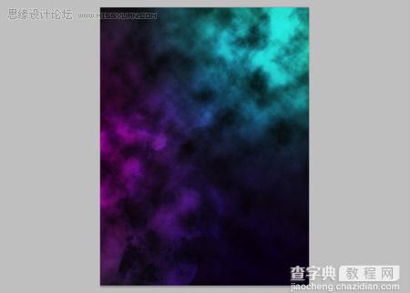 Photoshop 打造绚丽背景的文字插画5