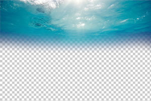 photoshop 水底聚会的水果海报13