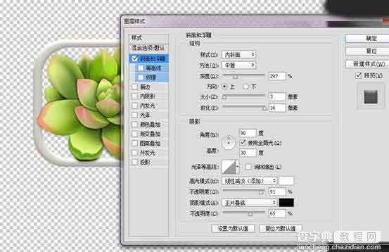 Photoshop设计很Q萌的多肉植物拟物化ICON24