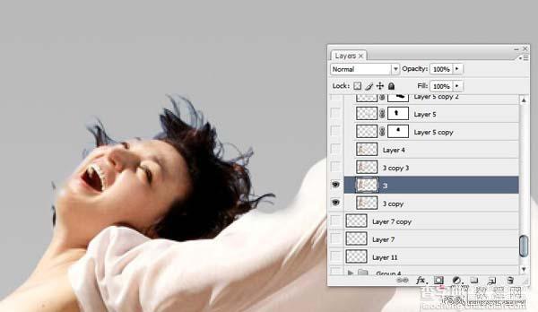 photoshop 打造一张绝美的真人插画11