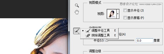 Photoshop cs5快速的给人像照片抠头发教程6